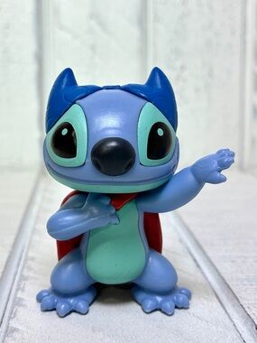 Disney Just Play Lilo And Stitch Figurine Stitch Laundry Super Hero 2.5” Toy